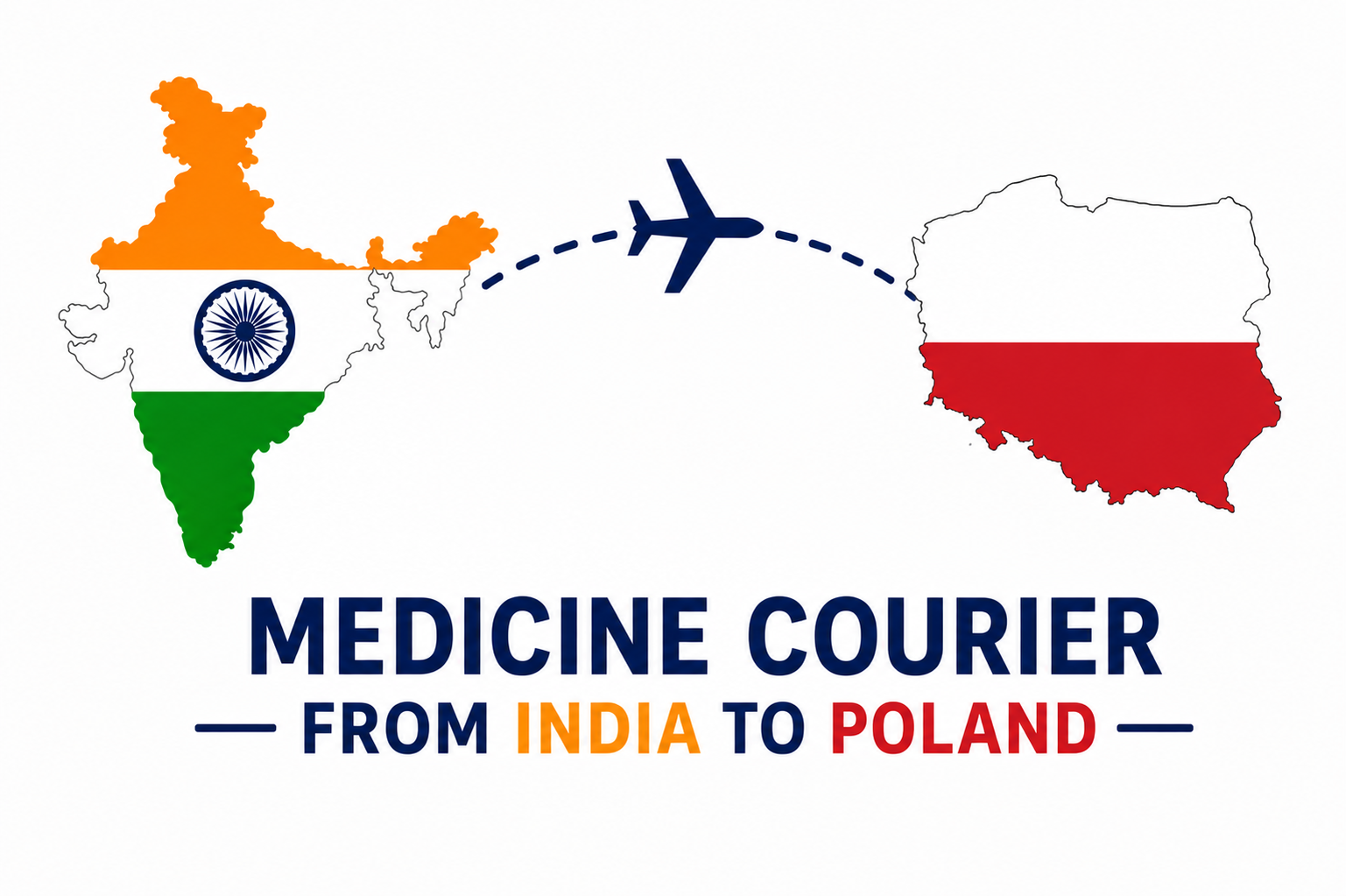 Medicine Courier from India to Poland - Trusted Delivery